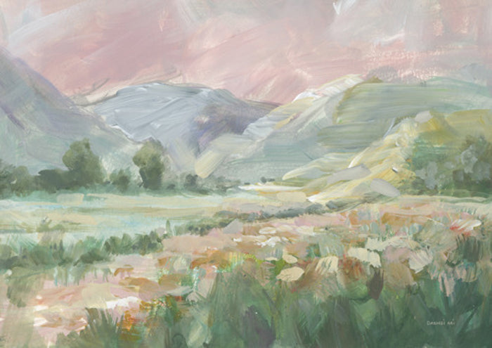 Field of Pink Flowers