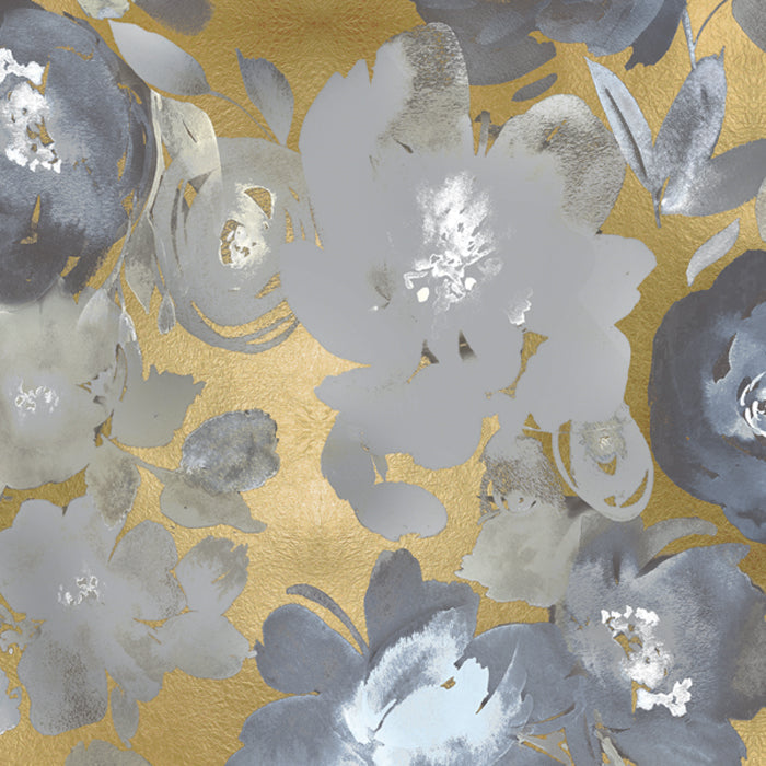 Springtime Silver on Gold I