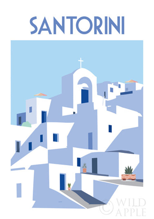 Santorini Poster III