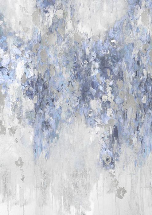 Cascade Blue with Silver