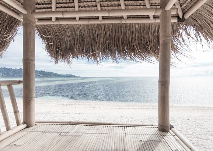 Grass Deck on Beach