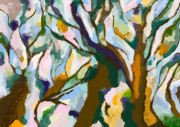 Gum Trees Bush Green