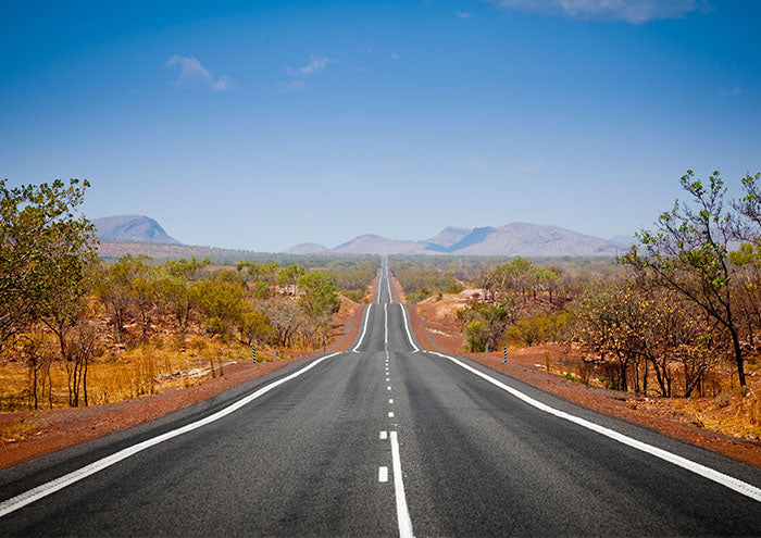 Long Outback Road