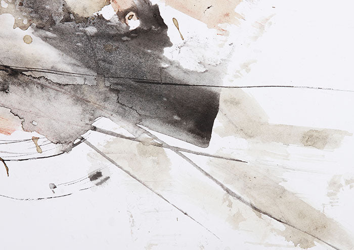 Split Ink Abstract