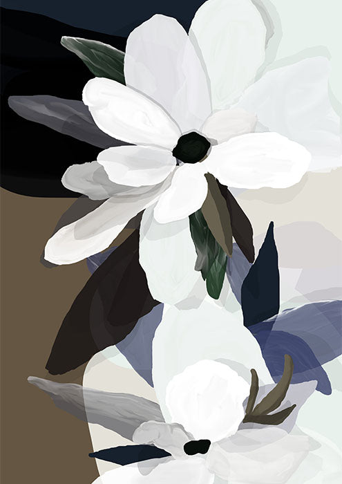 Une Fleur A Cool Tones