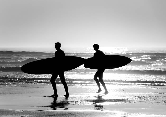 Two Surfers