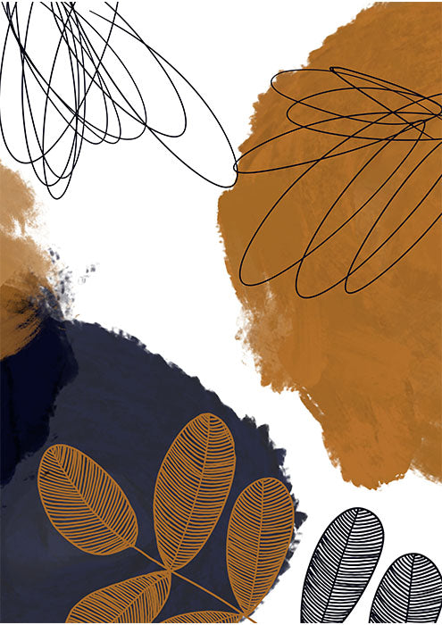 Autumn Leaf Abstract II