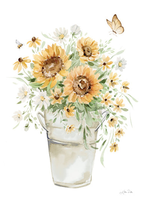Sunflowers and Daises I