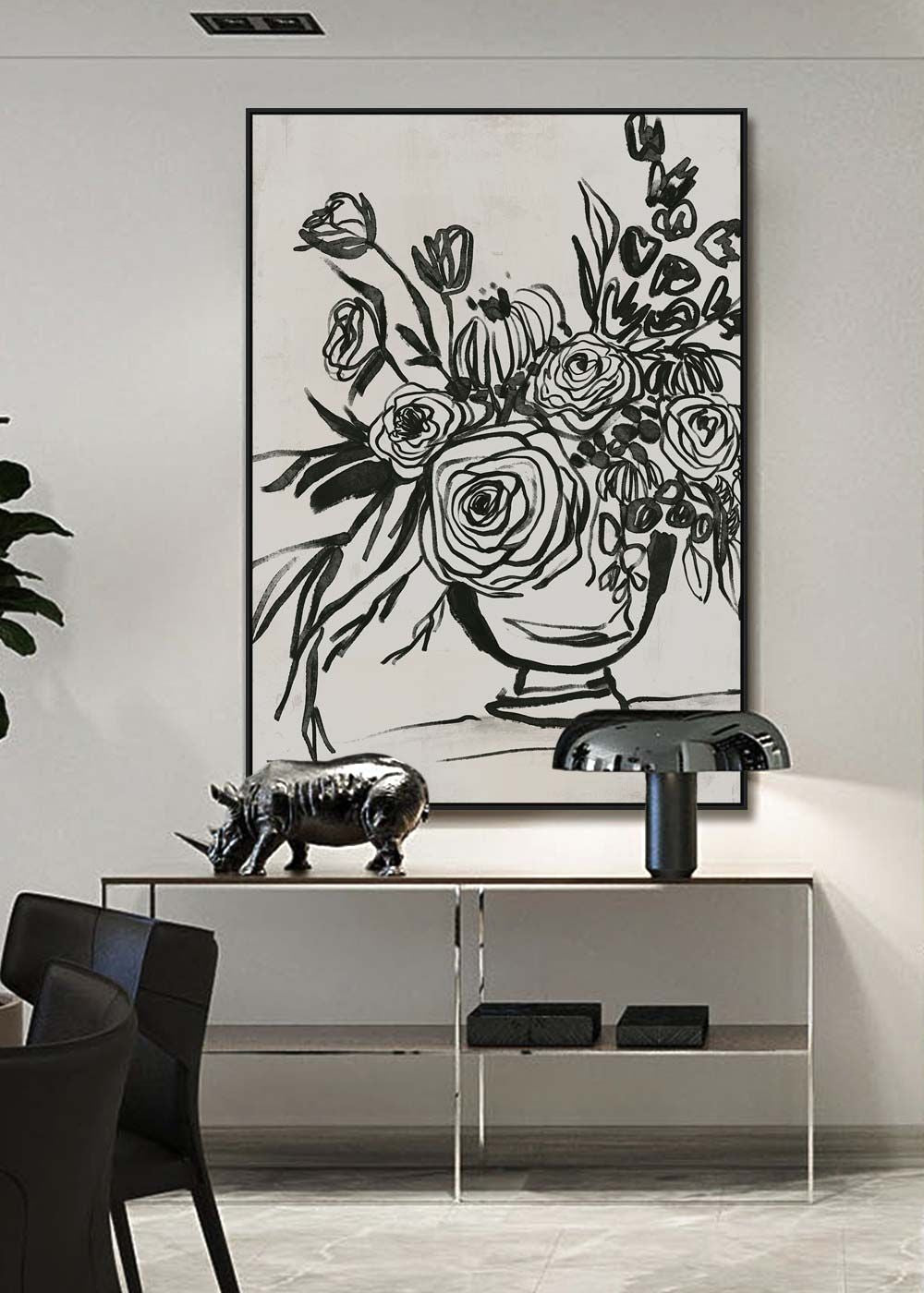 Monochrome Arrangement