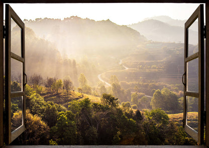 Tuscany through the window