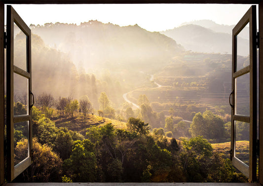 Tuscany through the window