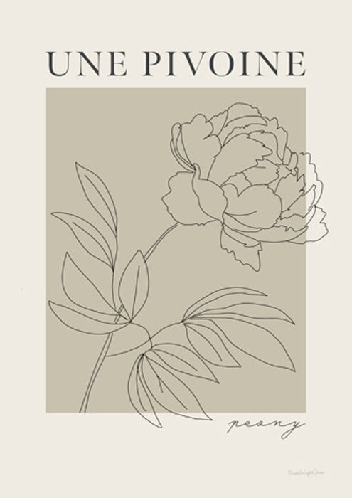 French Flower Poster III