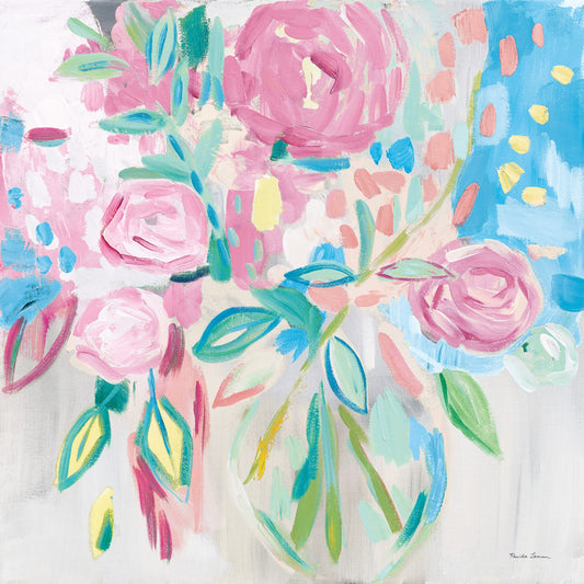 Summer Pink Floral Pastel