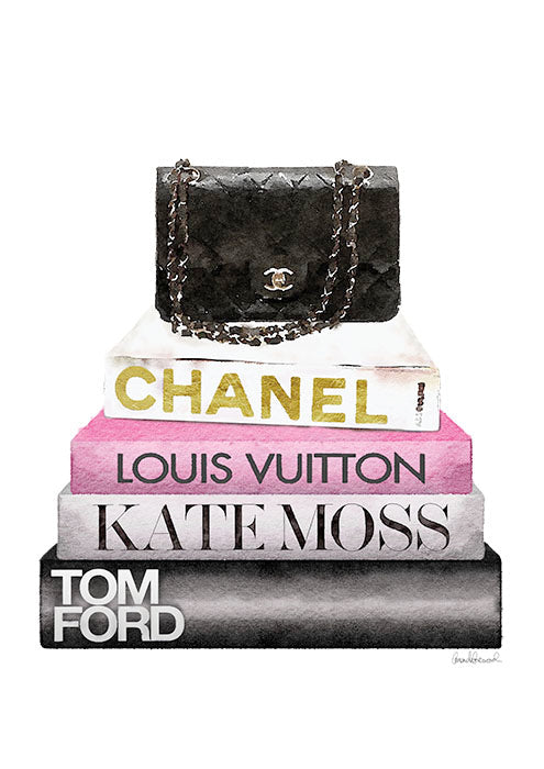 BOOK STACK BLACK BAG BS076