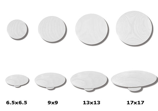 Dot Coat Hooks White