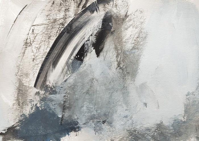 Grey and Black Abstract