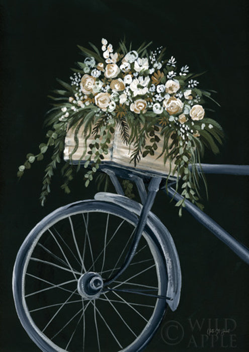 Vintage Bicycle with florals
