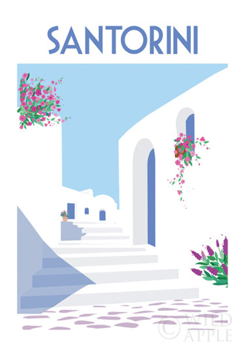 Santorini Poster II