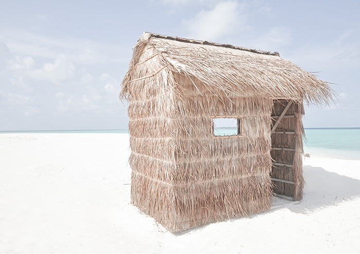 Grass Shack on Beach 2