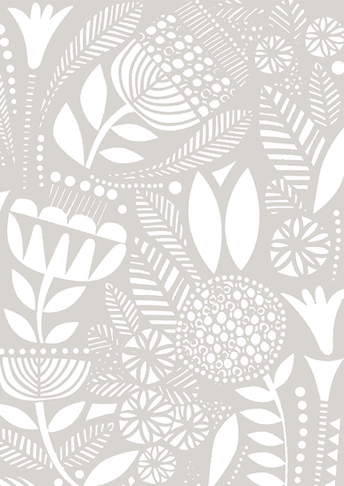 Mosaic Soft Beige and White A