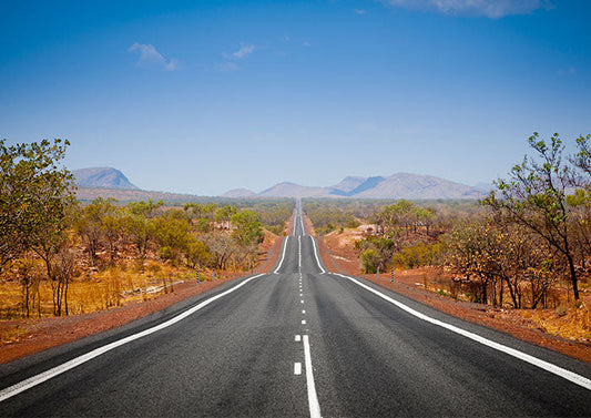 Long Outback Road