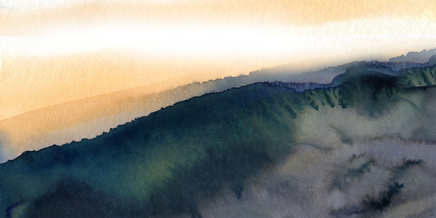 Panoramic Misty Landscape