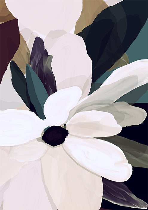 Une Fleur B Neutral Tones