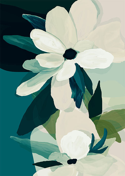 Une Fleur A Soft Green