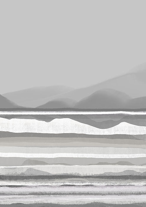 Abstract Landscape Soft Tones A