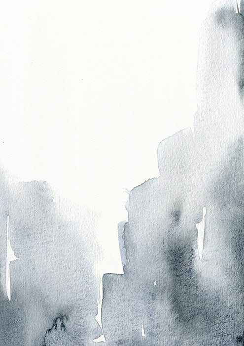 Watercolor Ocean 1 Abstract