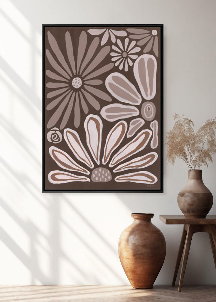 Mocha Blooms III