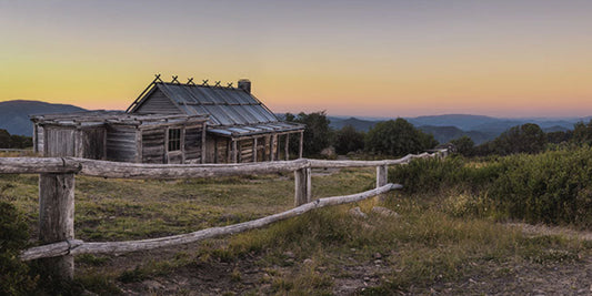 Craigs Hut Sunset Original